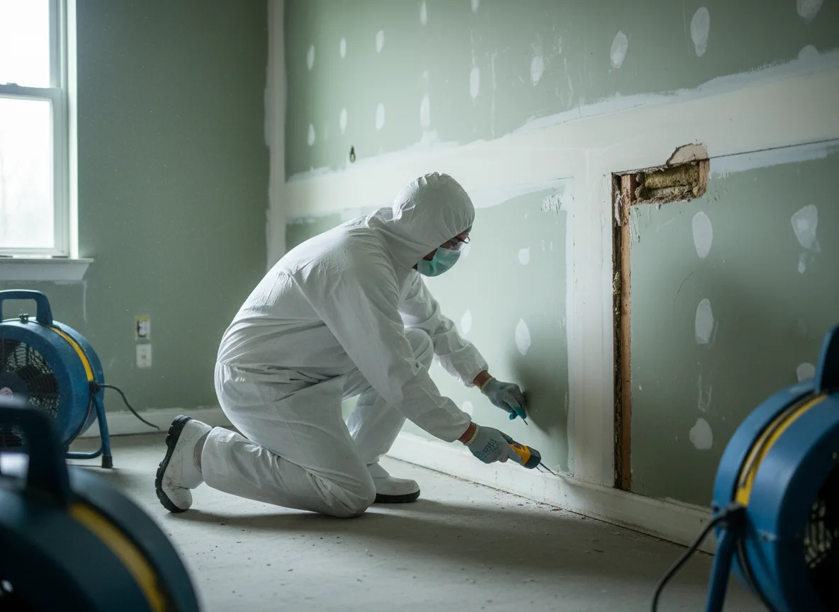Water Damage Restoration company in Swiss, WV